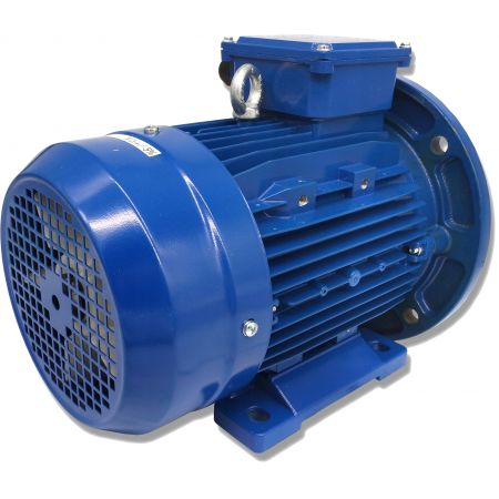 SILNIK ELEKTRYCZNY Z KOŁNIERZEM 3kW 2875 OBR 3-FAZOWY